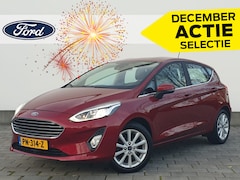 Ford Fiesta - Titanium EcoBoost 100 pk | Adapt. Cruise | Afneembare Trekhaak | B&O | Climate control | C