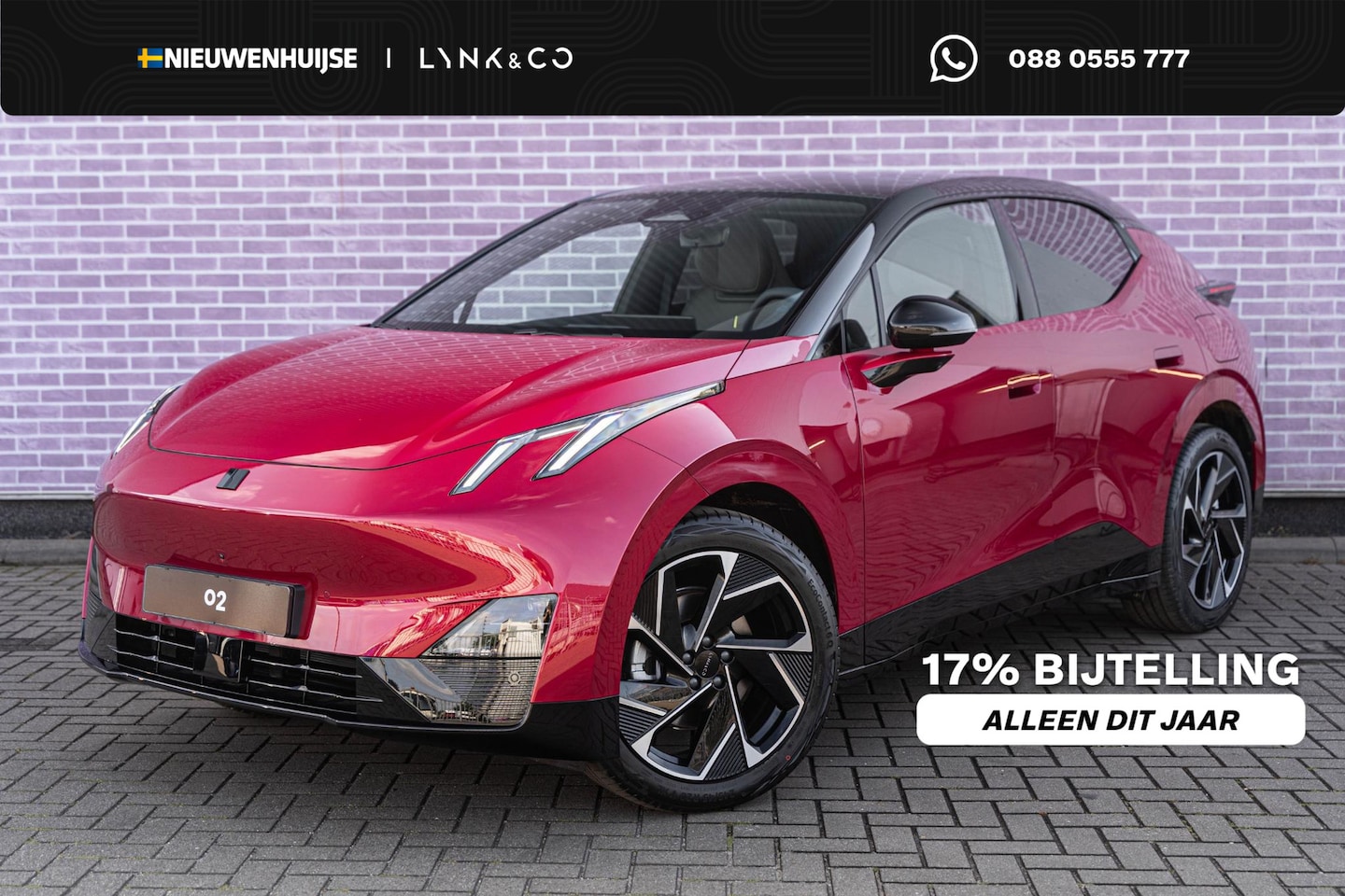 Lynk & Co 02 - More 66 kWh | Adaptive Cruise Control | Panoramadak | Harman Kardon Premium Audio Systeem - AutoWereld.nl
