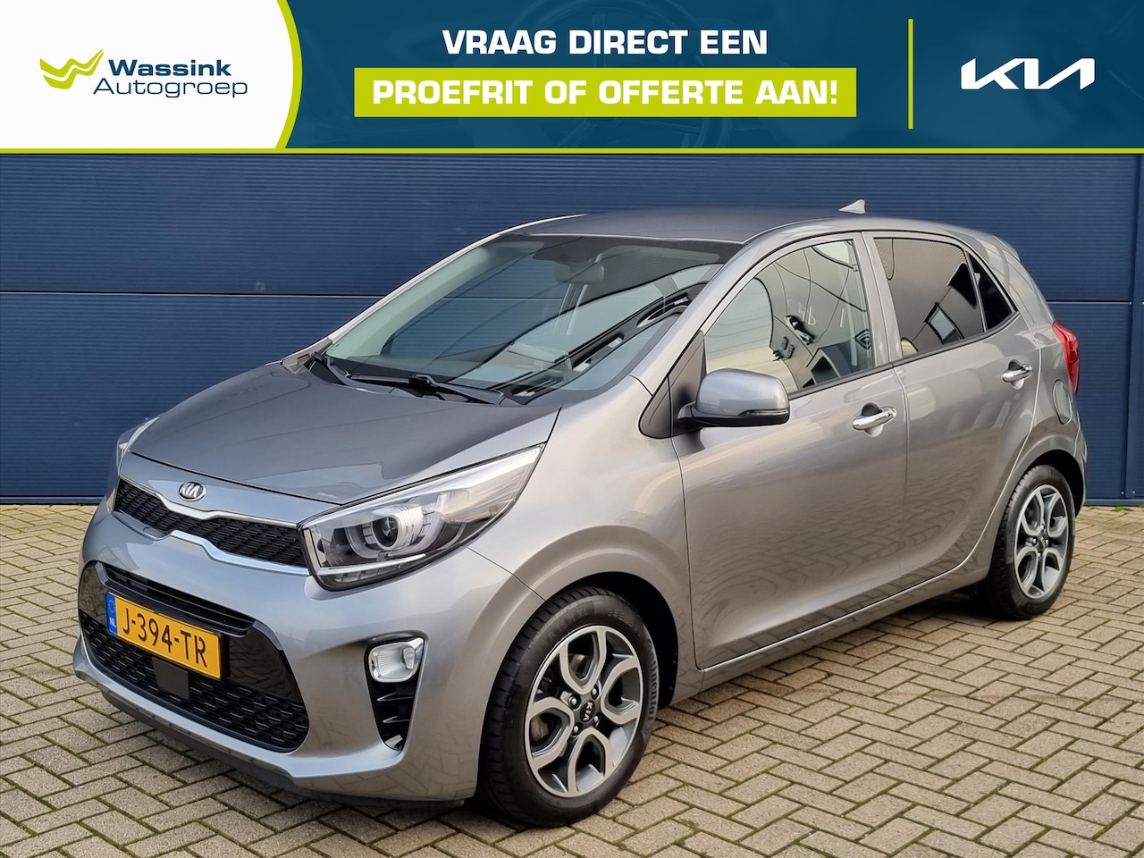 Kia Picanto - 1.0 MPi 67pk 4-zits DynamicPlusLine | Climate Control | Navigatie | Apple Carplay | Camera - AutoWereld.nl
