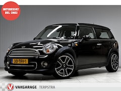 MINI Clubman - 1.6 Cooper Chili/ 17'' LMV/ LEDER/ Navi/ Clima/ Cruise/ Elek. pakket/ Isofix/ Bluetooth/ A