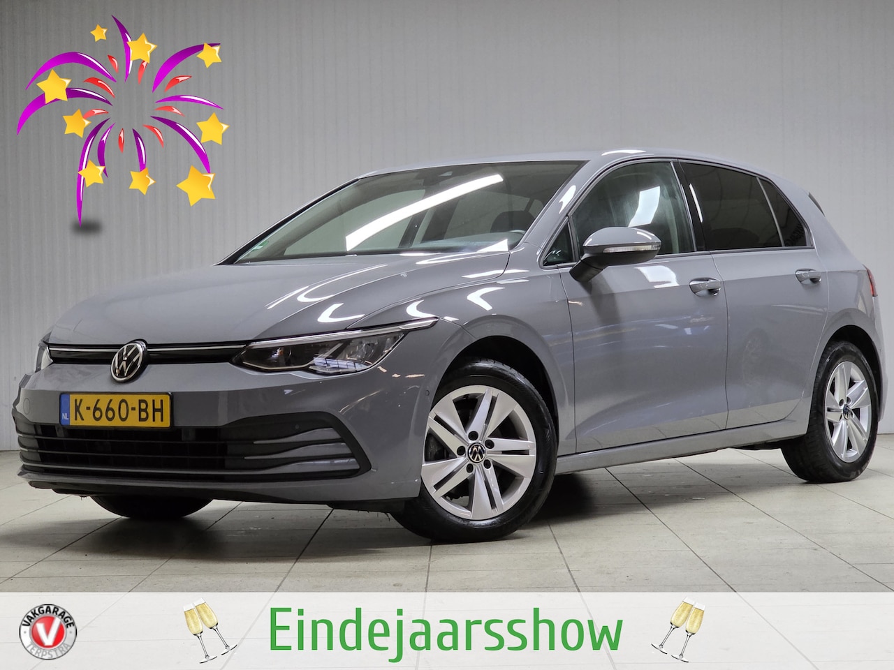 Volkswagen Golf - 1.0 TSI Life/ Dealer Onderhouden!/ Trekhaak/ LED Koplampen/ Elek.Stoel+Memory/ Virtual Coc - AutoWereld.nl