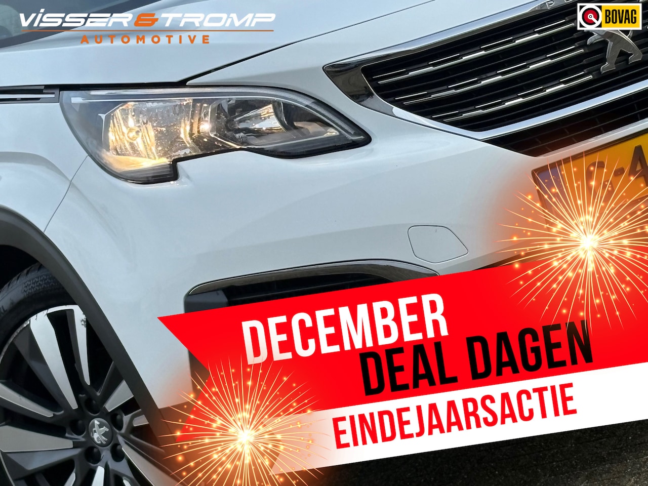 Peugeot 5008 - 1.2 PureTech Blue Lease Premium | Blanc Nacré | Panorama/schuifdak/Carplay - AutoWereld.nl