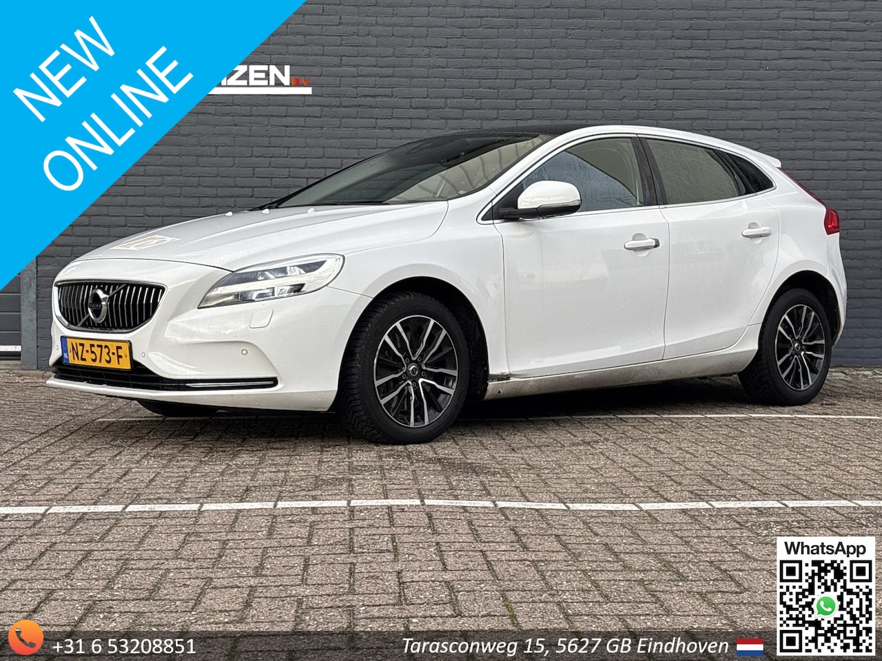 Volvo V40 - 2.0 D2 Nordic+ € 6.950 NETTO | Leder | Pano | Climate | Cruise | Navi | Camera | Stoelverw - AutoWereld.nl