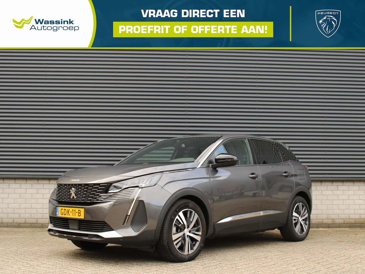 Peugeot 3008 - Allure Pack Business Plug-in HYbrid 180pk Automaat I 7,4kw Boordlader I Stoelverwarming I - AutoWereld.nl