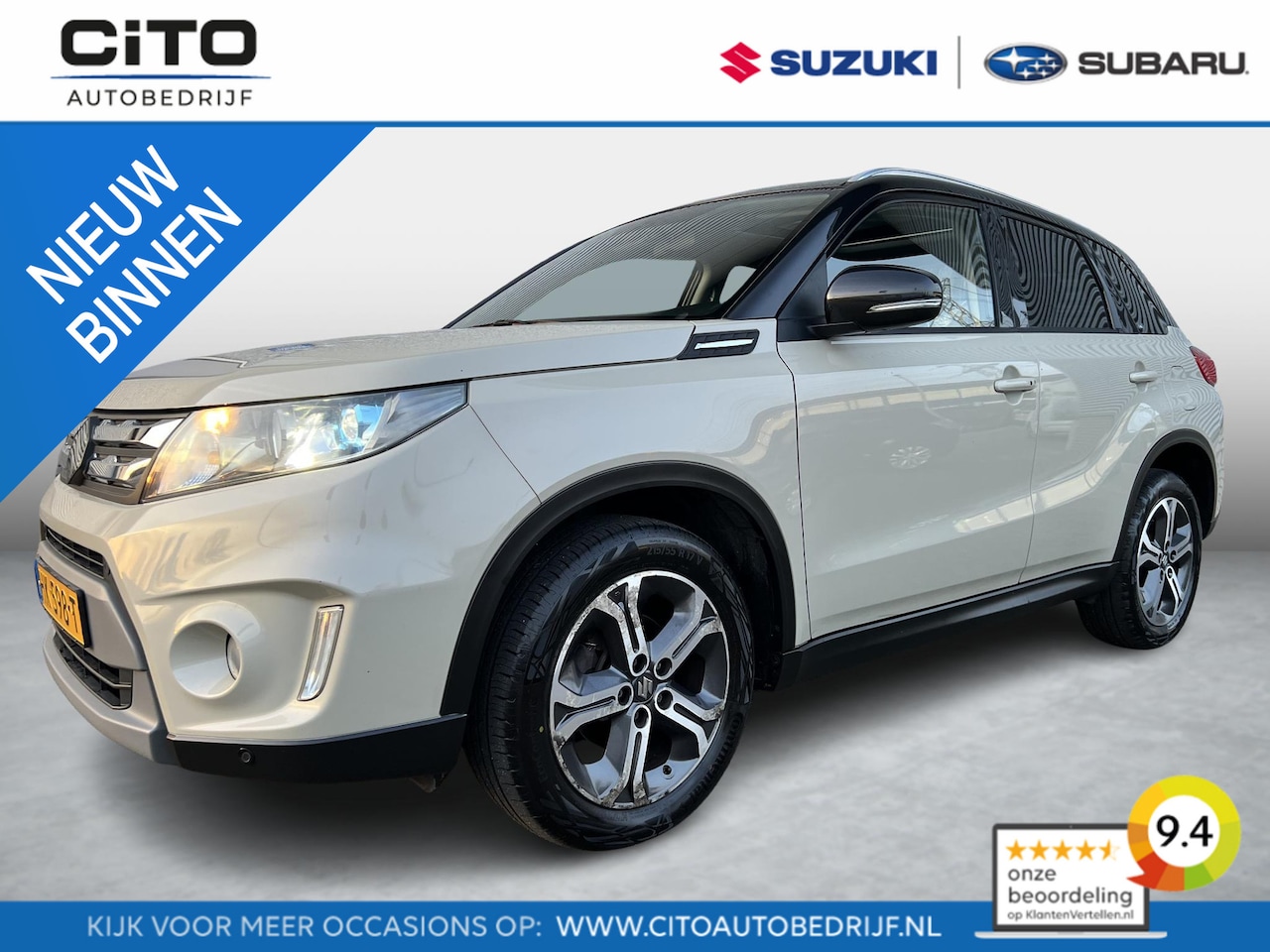 Suzuki Vitara - 1.6 High Executive | Elek. Schuif/Kantel Dak | Apple Carplay & Android Auto | Meest Luxe U - AutoWereld.nl