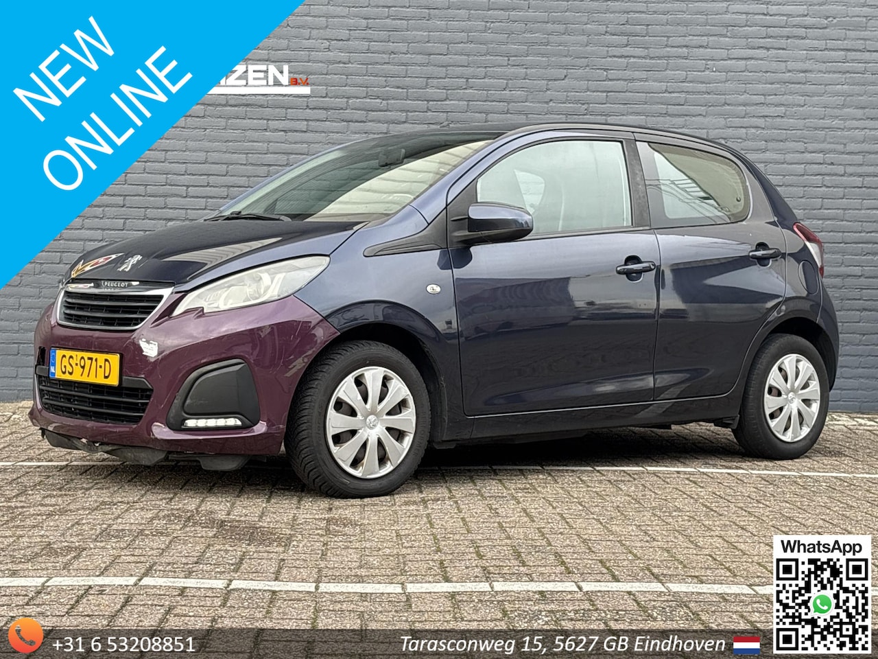 Peugeot 108 - 1.0 e-VTi Active € 2.900 NETTO | 5-Deurs | Airco | Cruise | - AutoWereld.nl