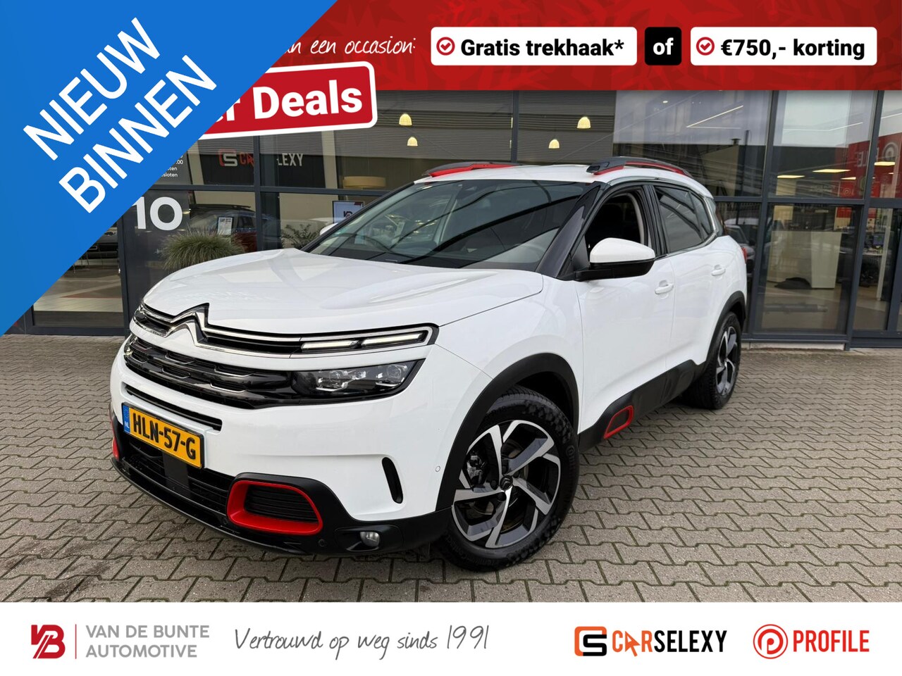 Citroën C5 Aircross - 1.2 PureTech Shine *Trekhaak* - AutoWereld.nl