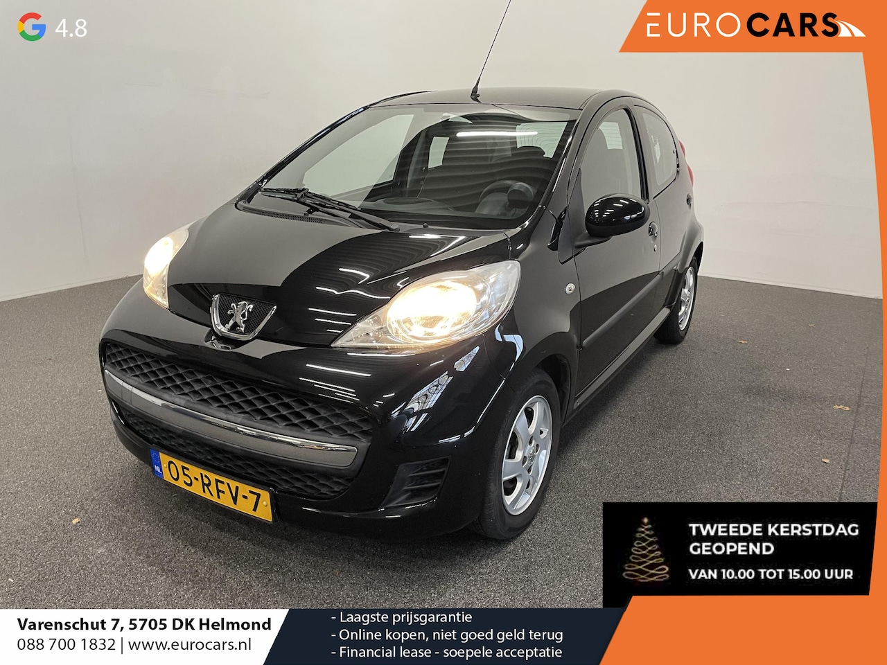 Peugeot 107 - 1.0-12V XS Airco, Lichtmetalen velgen, 5 Deurs, toerenteller, elektrische voorramen, Radio - AutoWereld.nl
