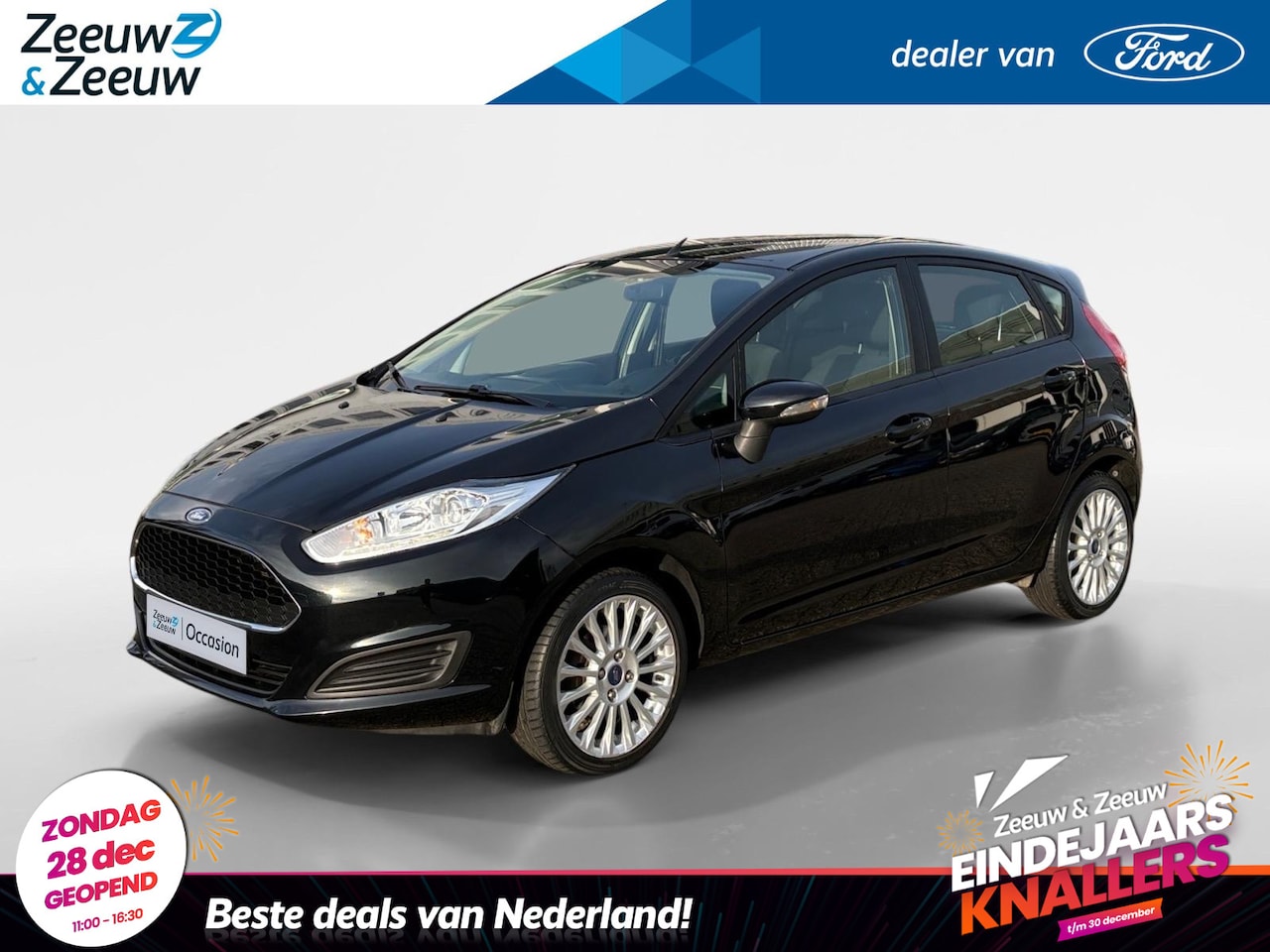 Ford Fiesta - 1.0 Style | Cruise Control | Navigatie | Airco | Telefoonvoorbereiding | - AutoWereld.nl