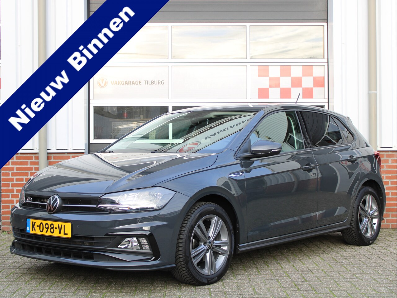 Volkswagen Polo - 1.0 TSI Automaat Highline Business R /NAVI/PDC/ACC/16'LM/Drive select/LED/DAB+/Apple carpl - AutoWereld.nl