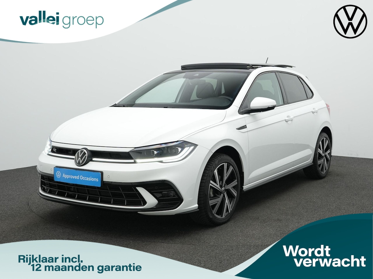 Volkswagen Polo - 1.0 TSI 95 pk DSG R-Line | Panoramadak | IQ Light | Achteruitrijcamera | Stoelverwarming | - AutoWereld.nl