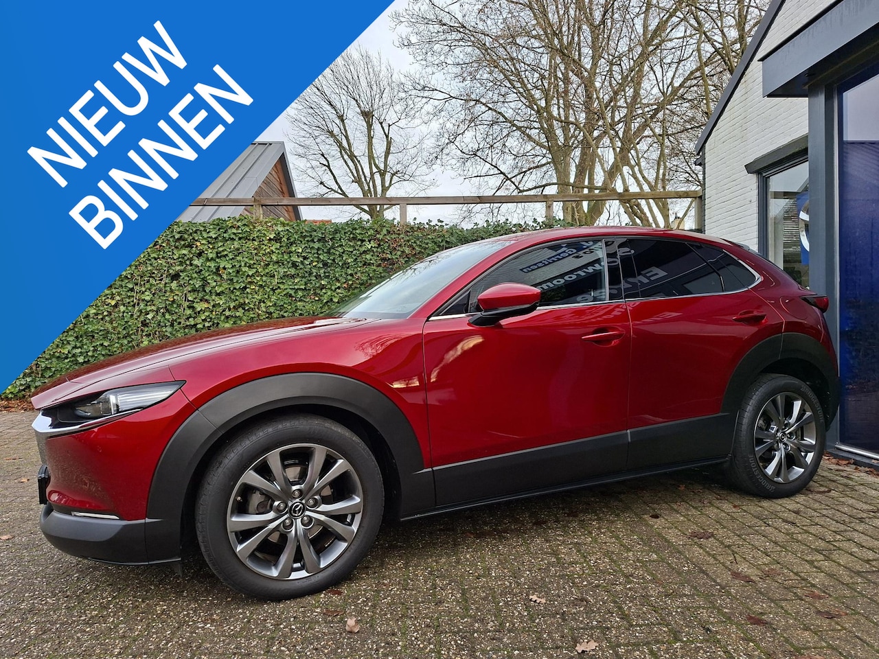 Mazda CX-30 - 2.0 SkyActiv-X M Hybrid Luxury Trekhaak, 360° camera - AutoWereld.nl