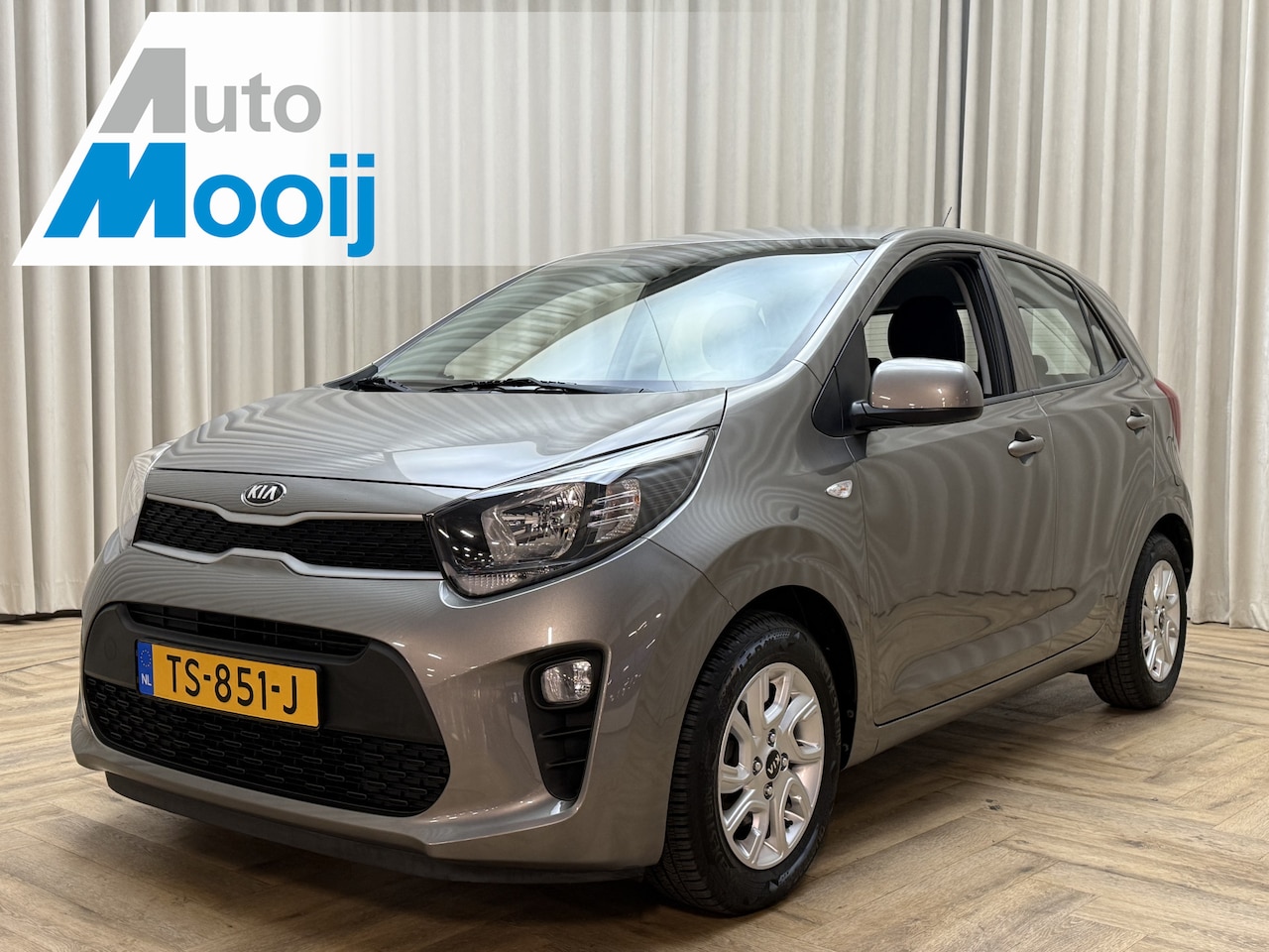 Kia Picanto - 1.0 CVVT EconomyPlusLine *Org.NL!* Airconditioning / 14'' LMV / Bluetooth - AutoWereld.nl