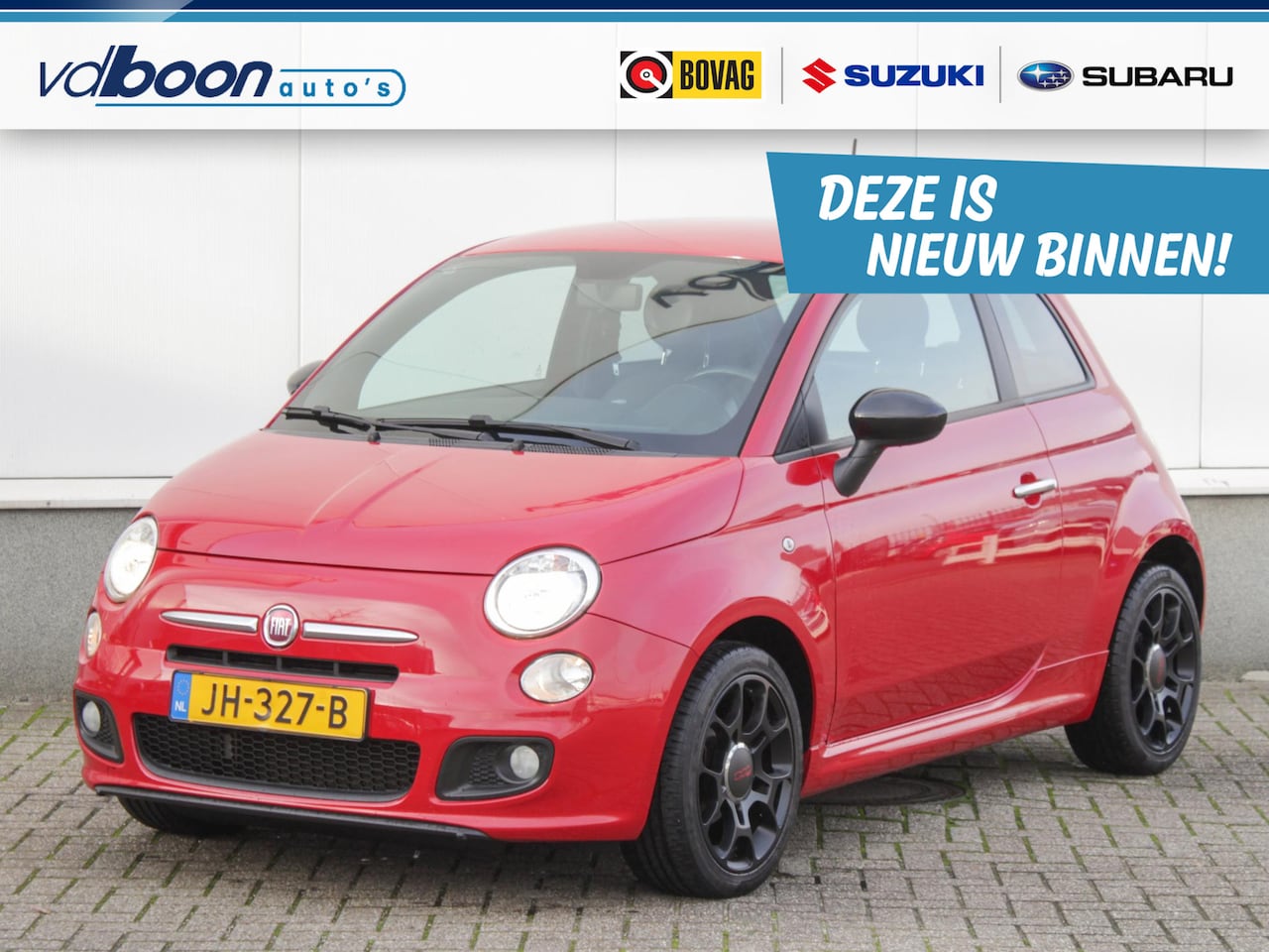 Fiat 500 - 1.2 Lounge S | Airco | Lm-Velgen - AutoWereld.nl