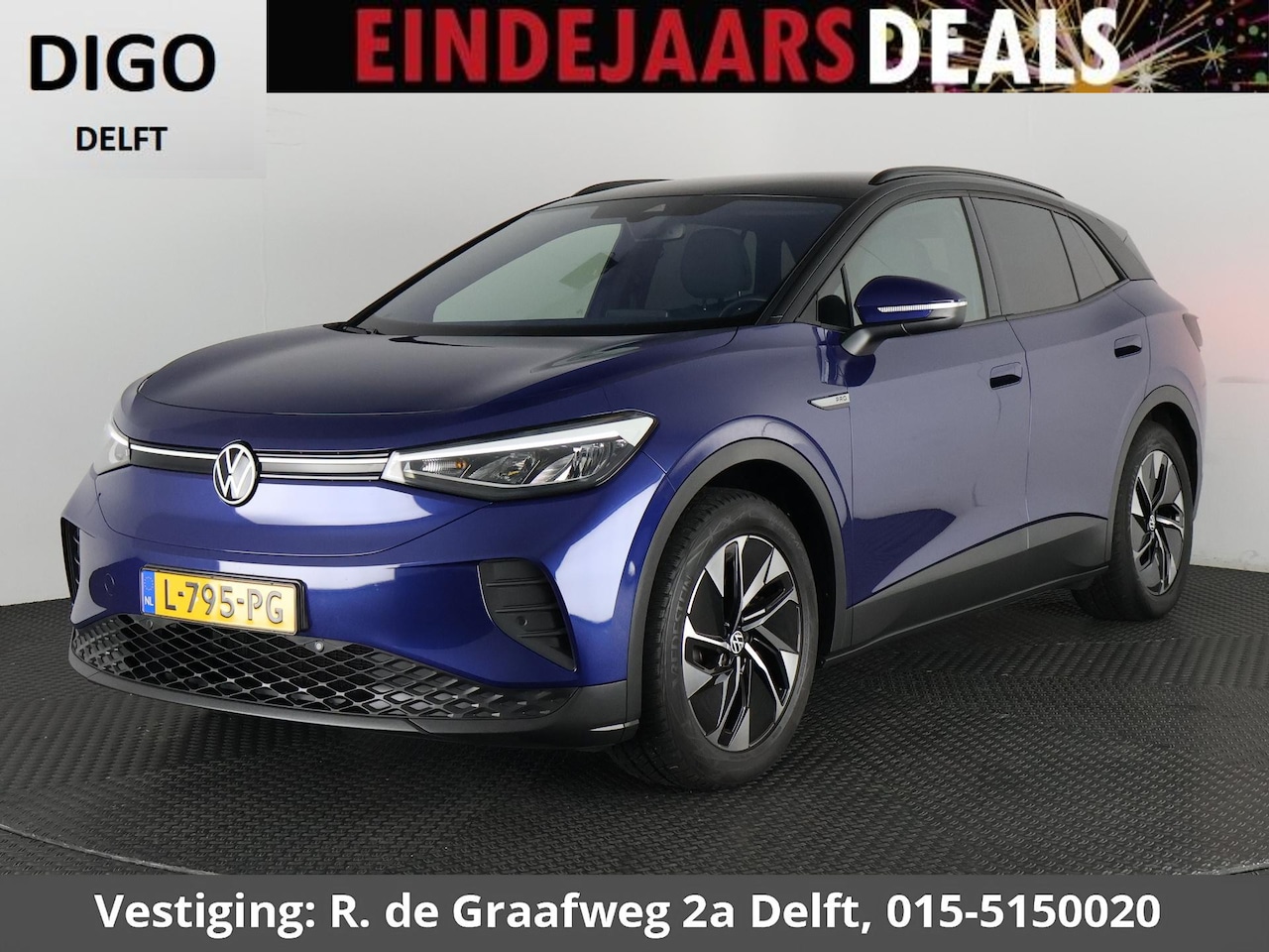 Volkswagen ID.4 - Life Two-Tone 77 kWh 500 km actieradius | Navigatie | Parkeersensoren | - AutoWereld.nl