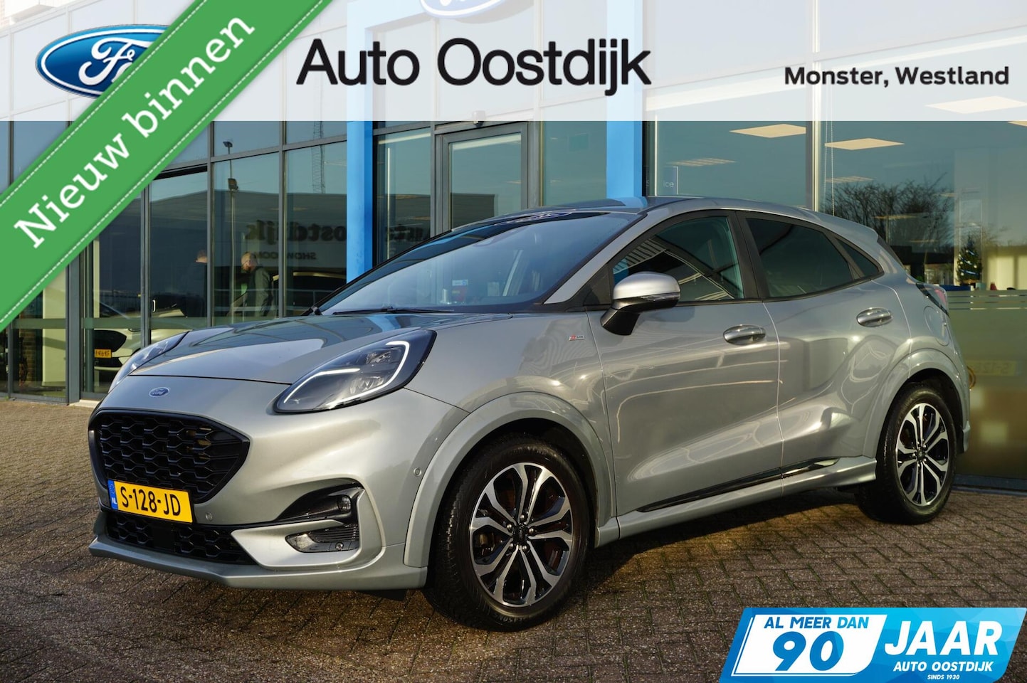 Ford Puma - 1.0 EcoBoost Hybrid ST-Line X 125PK Afn. Trekhaak Winterpack Adaptieve Cruis Camera B&O Pa - AutoWereld.nl