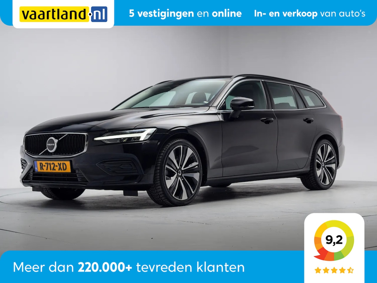 Volvo V60 - 2.0 B3 Core Aut. Facelift [ Leder Stuur-&Stoelverwarming Navi Camera ] - AutoWereld.nl