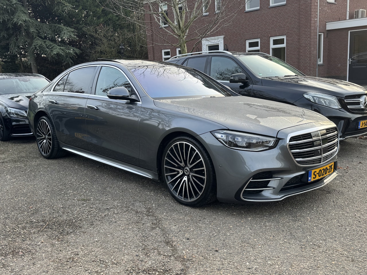 Mercedes-Benz S-klasse - 400d 4MATIC LANG AMG PANODAK 360°CAM HEAD-UP FULL OPTIONS! - AutoWereld.nl