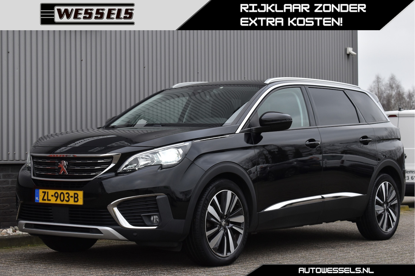 Peugeot 5008 - 1.2 PureTech Blue Lease Premium 7p, 360* Camera, 19 inch, Elek. achterklep, Carplay - AutoWereld.nl