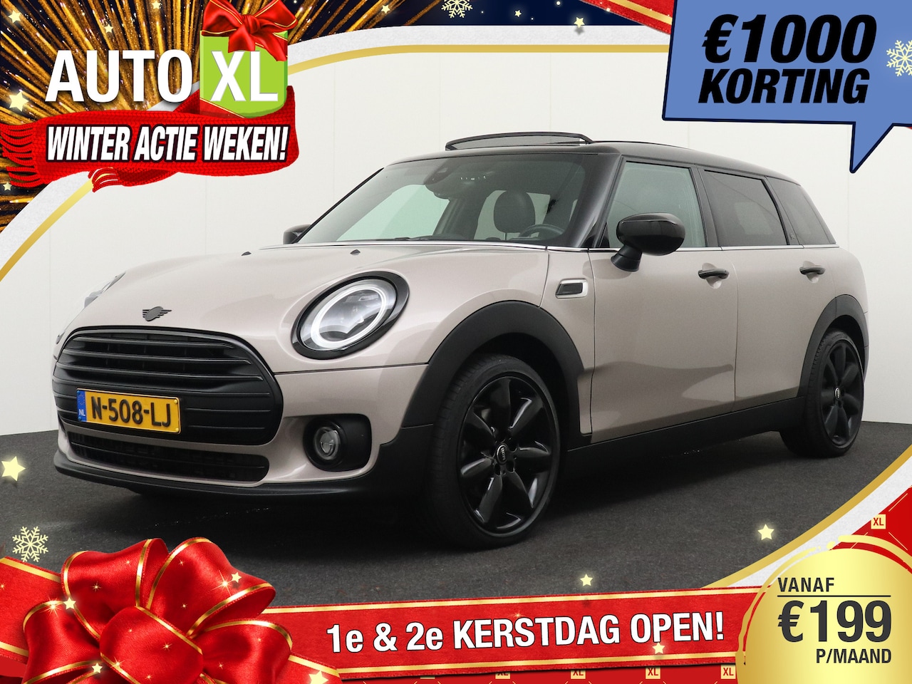 MINI Clubman - 1.5 136 PK Aut. Cooper Richmond Park Edition Pano-dak Stoelverw. Carplay 1k - AutoWereld.nl