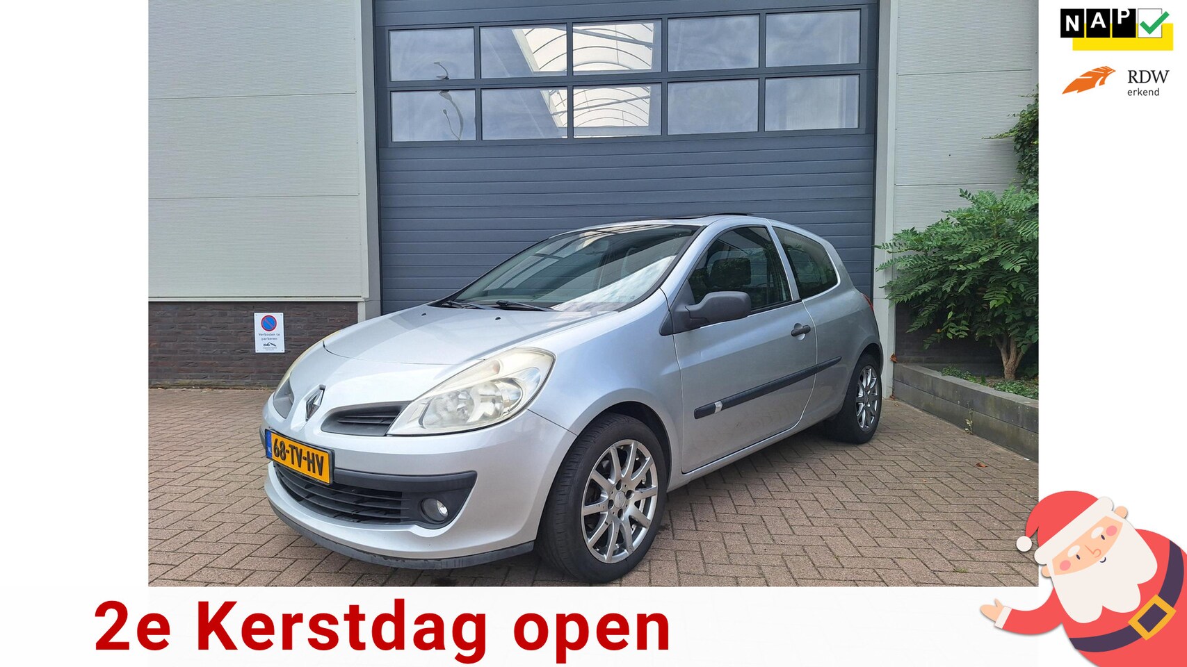 Renault Clio - | 1.2-16V Expression | Airco | Open dak | Dubbele panorama dak | - AutoWereld.nl