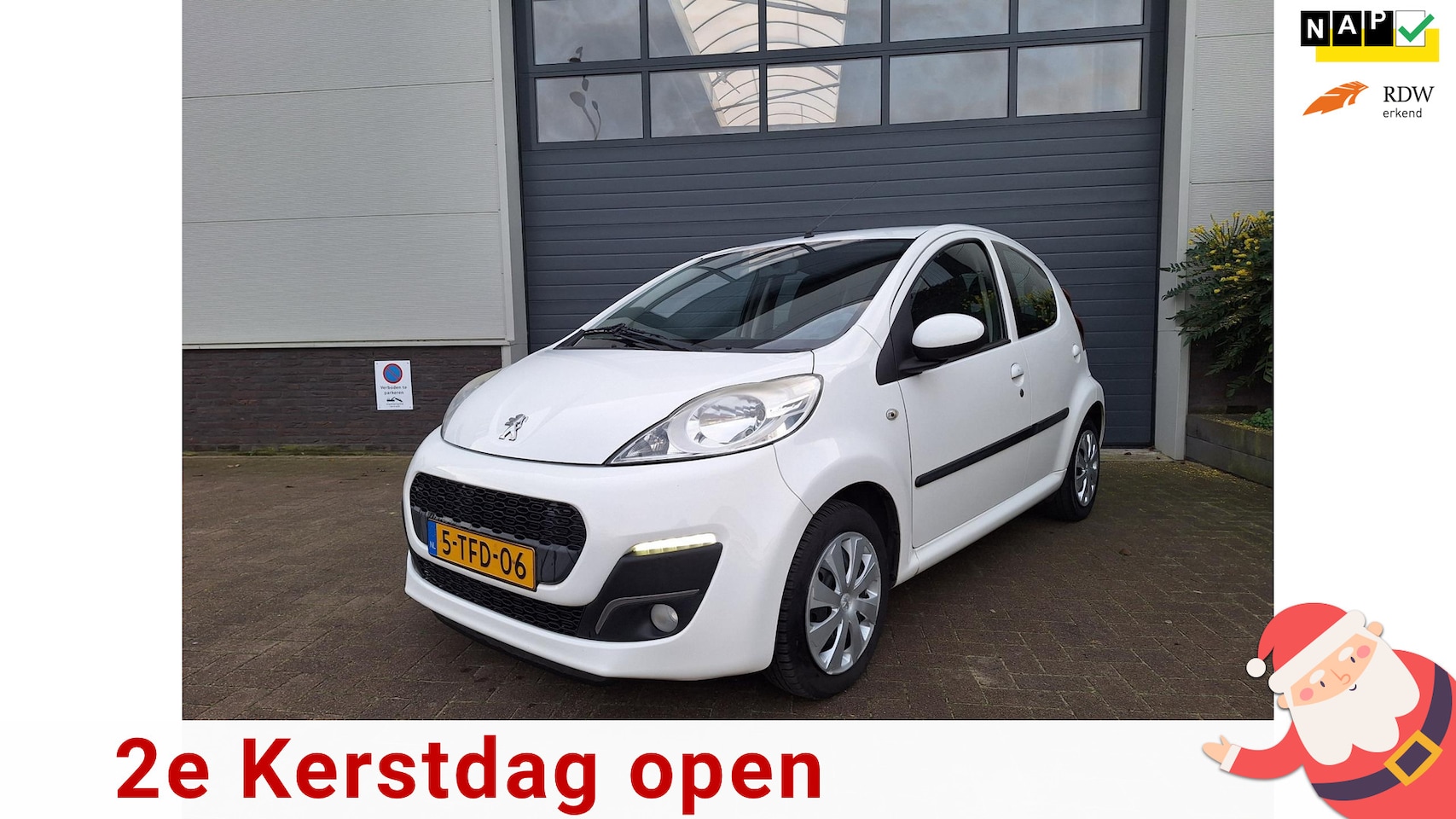 Peugeot 107 - | 1.0 Active | Airco | Volledig onderhouden | Parkeer sensoren | - AutoWereld.nl