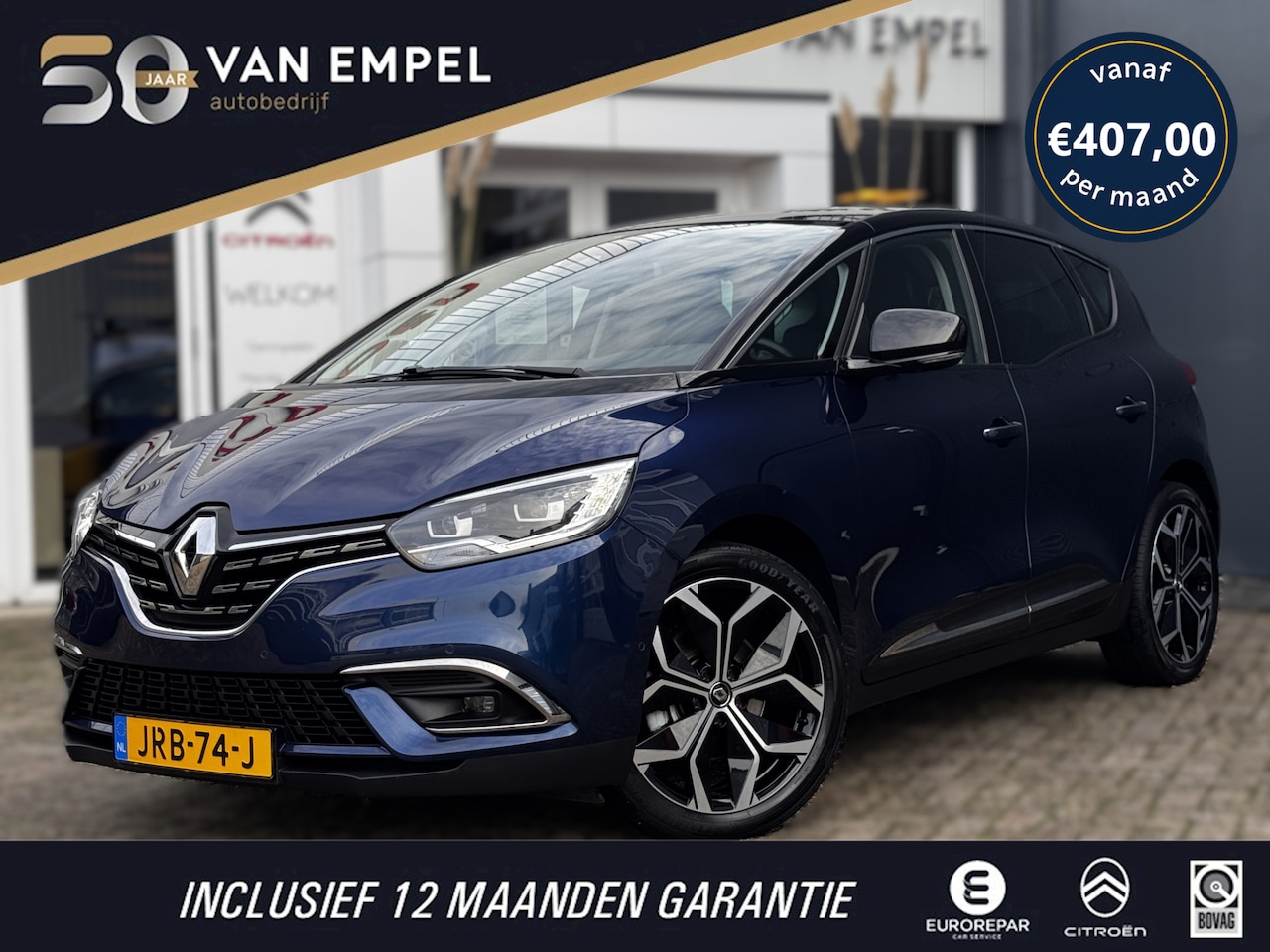Renault Scénic - 1.3 TCe Intens | 140 PK | Automaat | Camera | Navigatie | Climate Control | Keyless - AutoWereld.nl