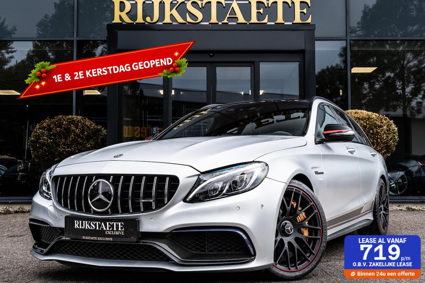 Mercedes-Benz C-klasse Estate - AMG C63 S Edition 1|PANO|KERAMISCH - AutoWereld.nl