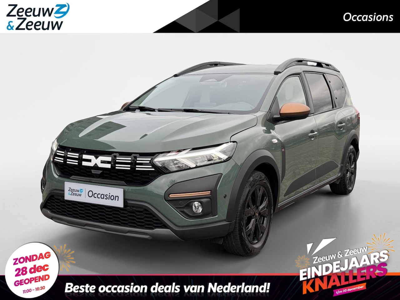 Dacia Jogger - 140PK Hybrid Extreme 7p. Automaat | 7 Zitplaatsen | Navi | Camera | Parkeersensoren | Clim - AutoWereld.nl