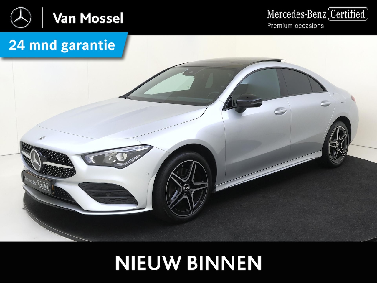 Mercedes-Benz CLA-Klasse - 250 e Premium Plus / Panoramadak/ Night/ Sfeerverlichting/ Carplay - AutoWereld.nl