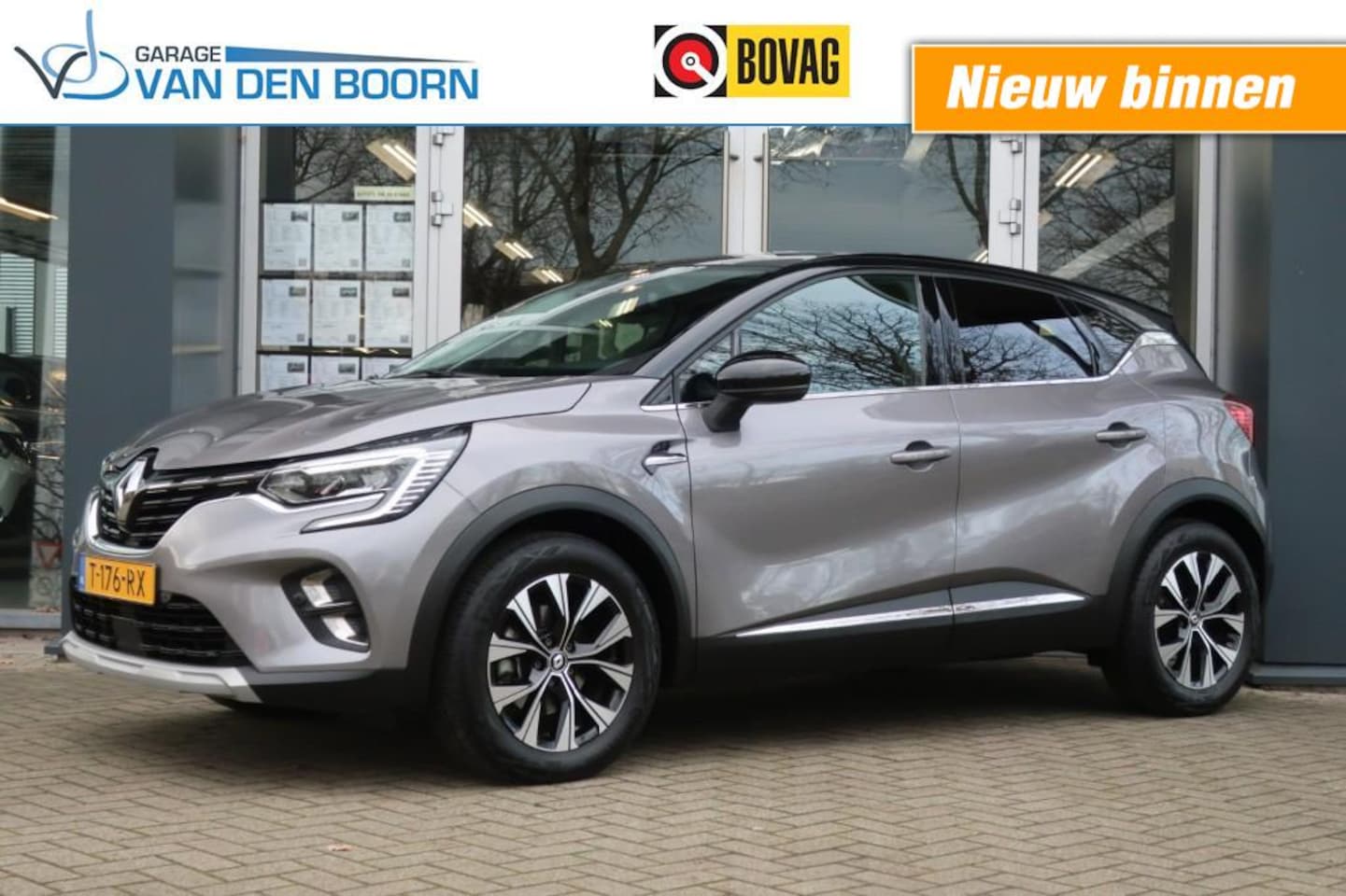 Renault Captur - 1.6 E-TECH HYBRID 145, Apple Carplay/ Android Auto, Navi, Clima, etc. - AutoWereld.nl