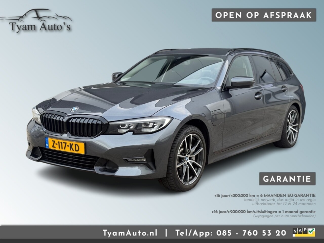 BMW 3-serie - 330e HIGH EXE *JAAR GARANTIE* LED NAVI BT PDC STOELVERWARMING 18 - AutoWereld.nl