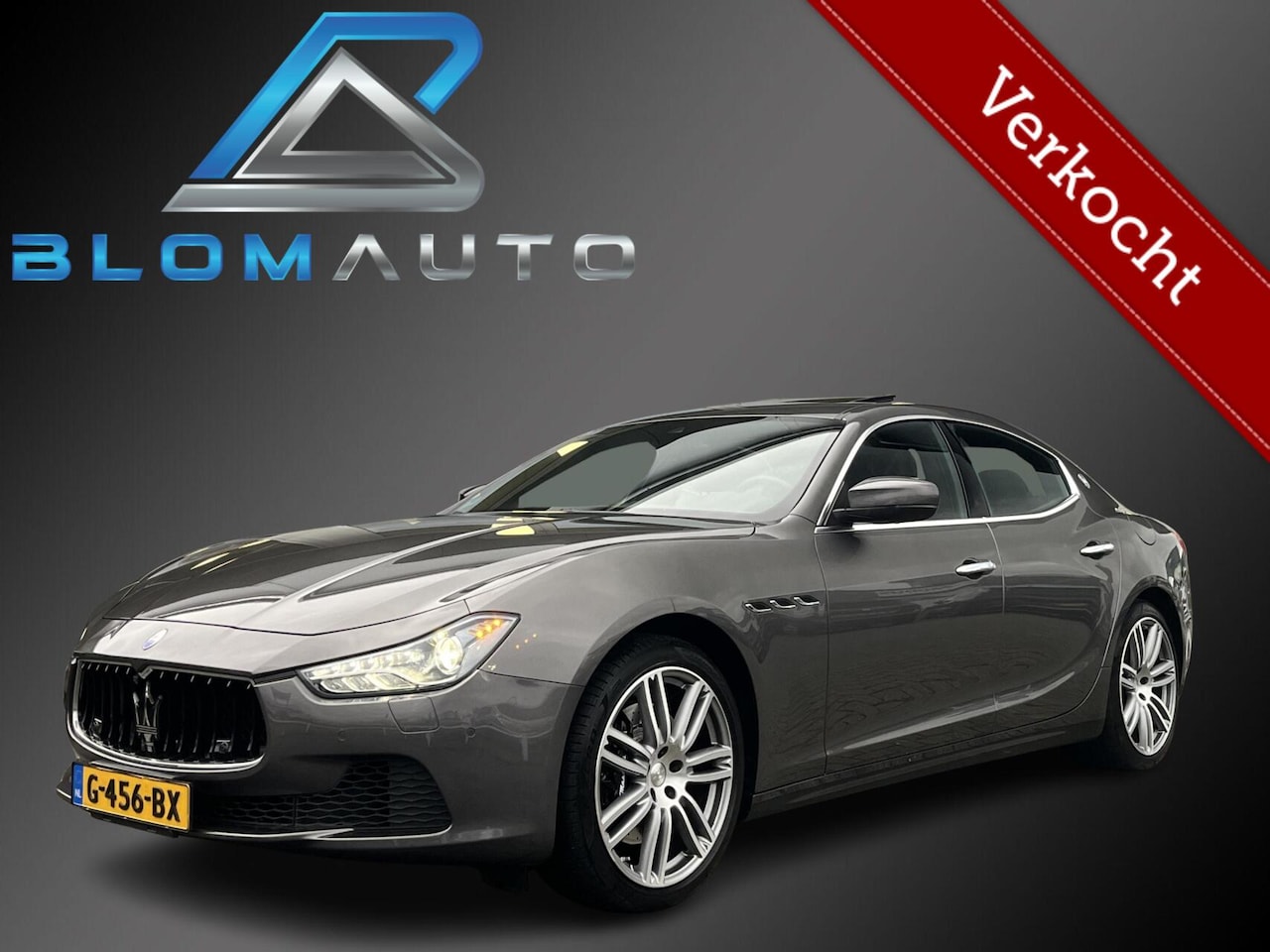 Maserati Ghibli - 3.0 V6 D GranLusso 275PK SUNROOF+ACC+H&K - AutoWereld.nl