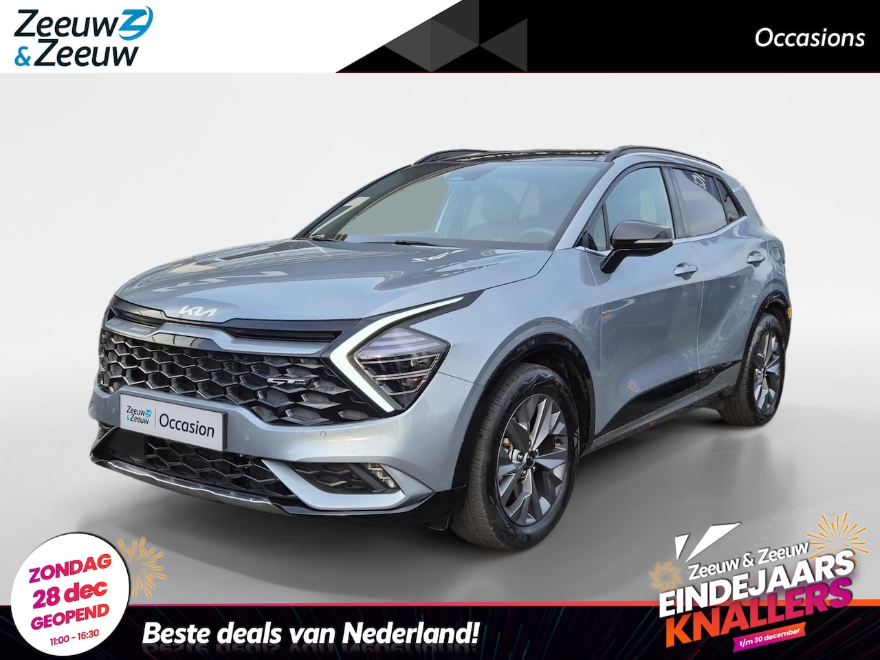 Kia Sportage - 1.6 T-GDi Hybrid GT-Line | Airco | Navi | Camera | LM Velgen | Stoelverwarming | Stuurverw - AutoWereld.nl