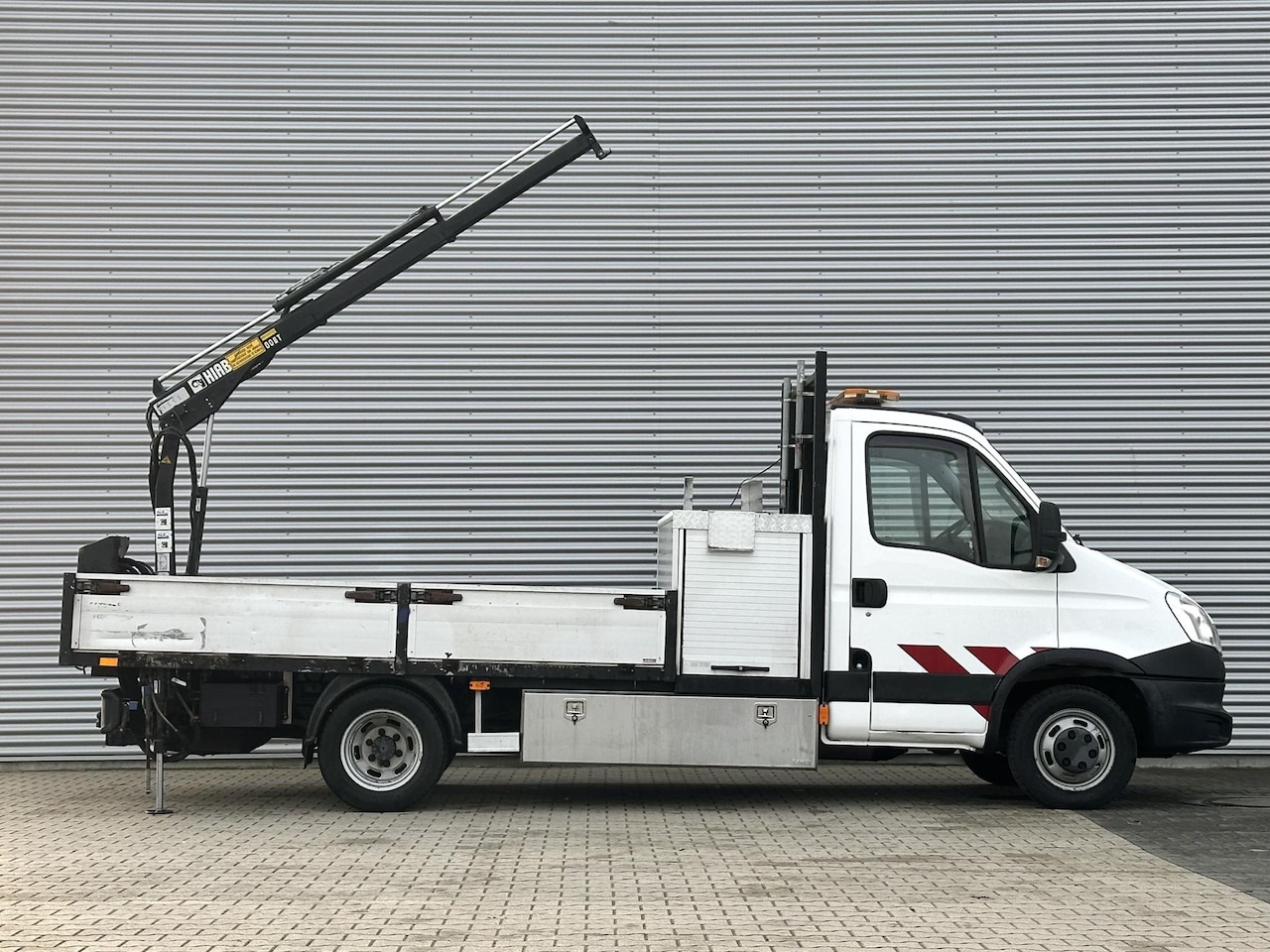 Iveco Daily - 50C14N 3.0 375 openlaadbak met kraan Hiab - AutoWereld.nl