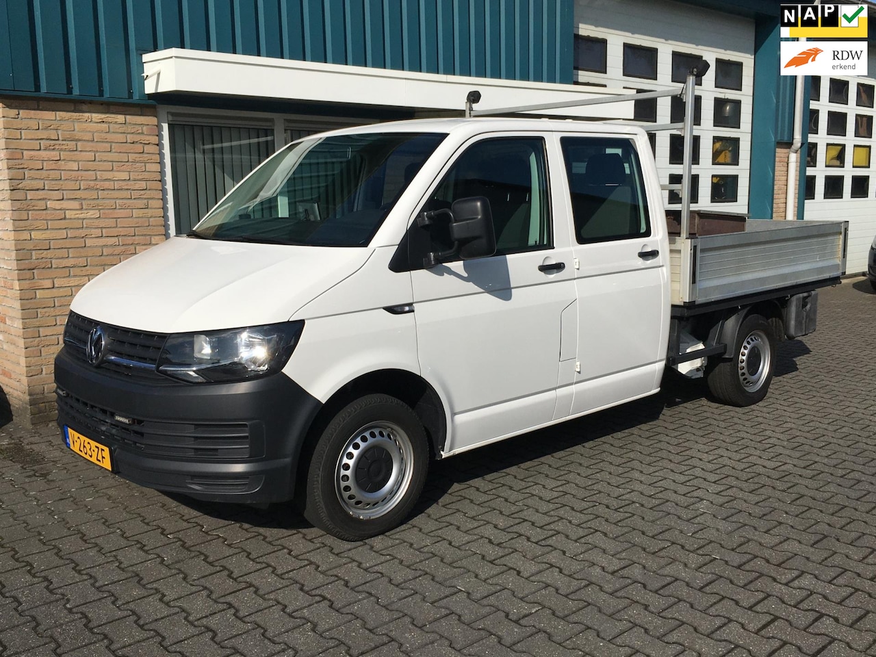 Volkswagen Transporter - 2.0 TDI L2H1 DC Pick Up Comfortline - AutoWereld.nl