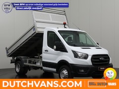 Ford Transit - 2.0TDCi 170PK Kipper Dubbellucht | 3500Kg Trekhaak | Airco | Camera | Cruise | 3-Persoons