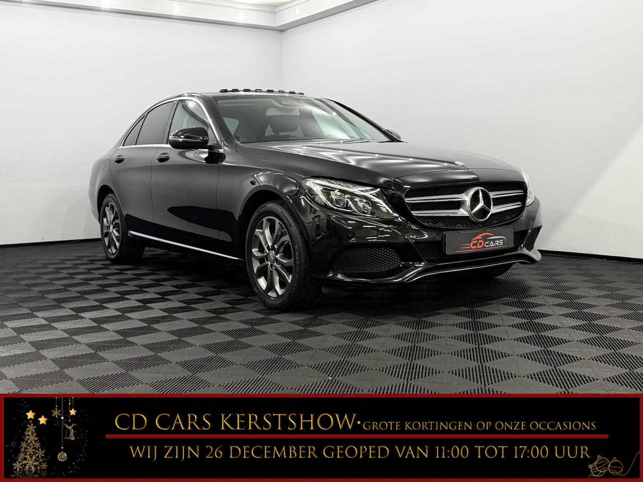Mercedes-Benz C-klasse - 200 Prestige Schuifdak, Camera, Half leder, Navi, Keyless start, Stoelverwarming, Rijstroo - AutoWereld.nl