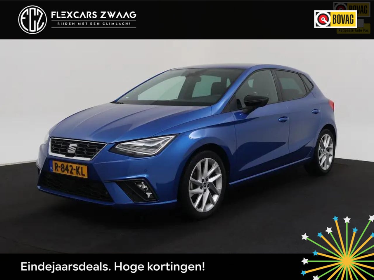 SEAT Ibiza - 1.5 TSI 150pk Sport - Automaat - Media Apple/Android - Climate - LED - Org.NL - AutoWereld.nl