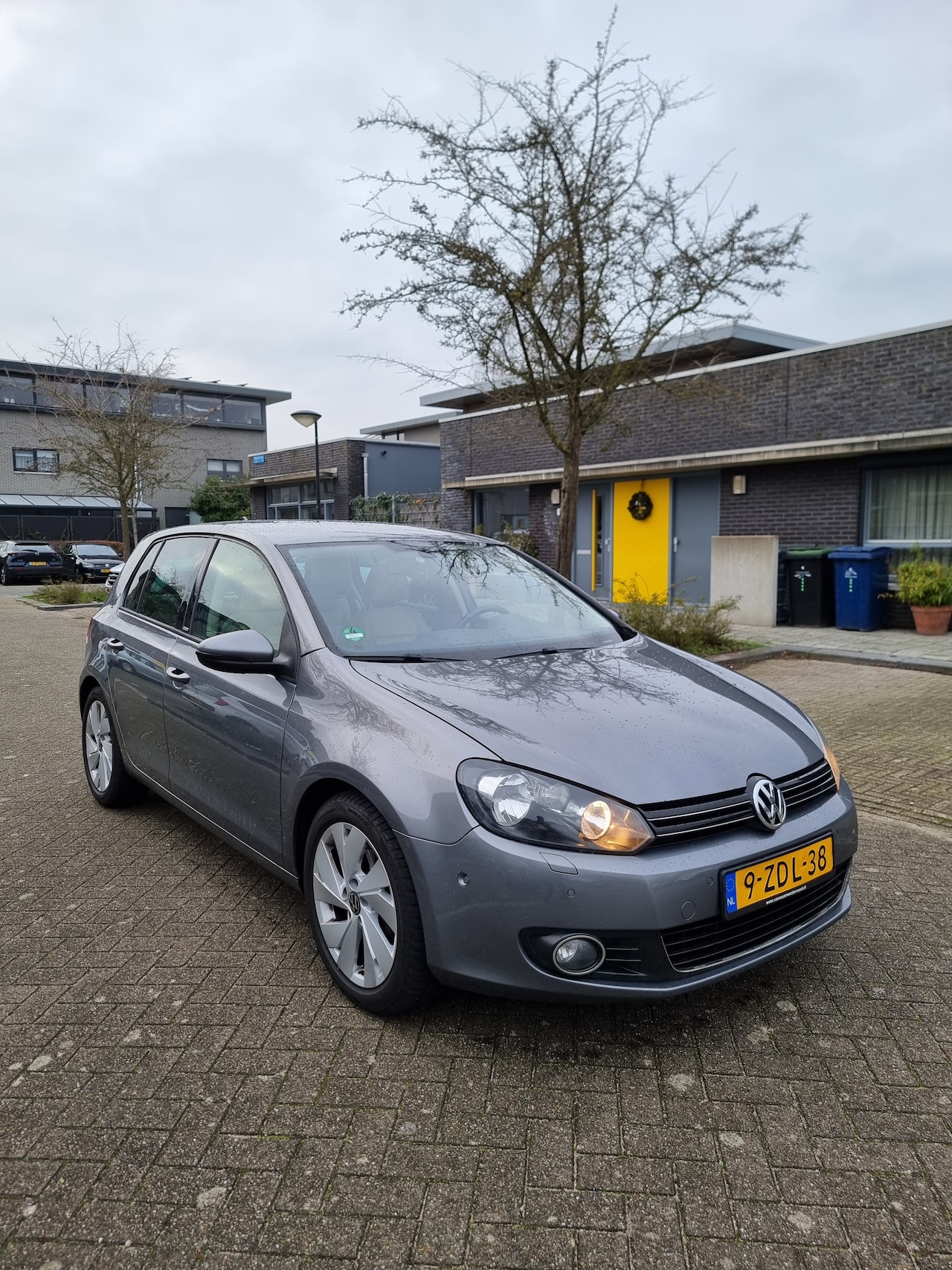 Volkswagen Golf - 1.4 TSI Highline Volkswagen Golf 6 1.4 TSI Highline Stage 1 – 2012 – Grijs Metallic – Vol opties - AutoWereld.nl