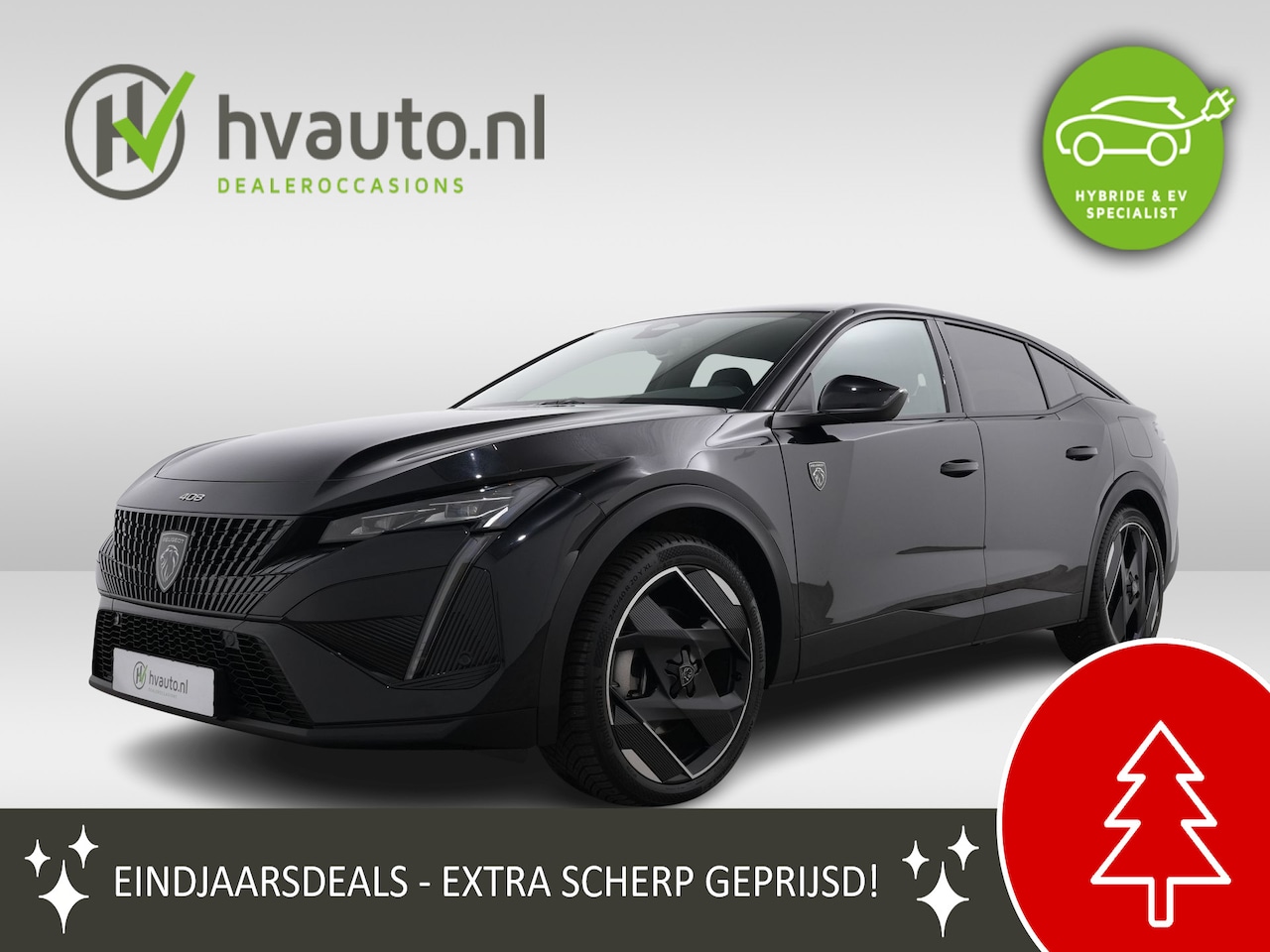 Peugeot 408 - 1.6 HYBRID 225PK GT EAT8 | Nappa Leder | Focal | Massage - AutoWereld.nl
