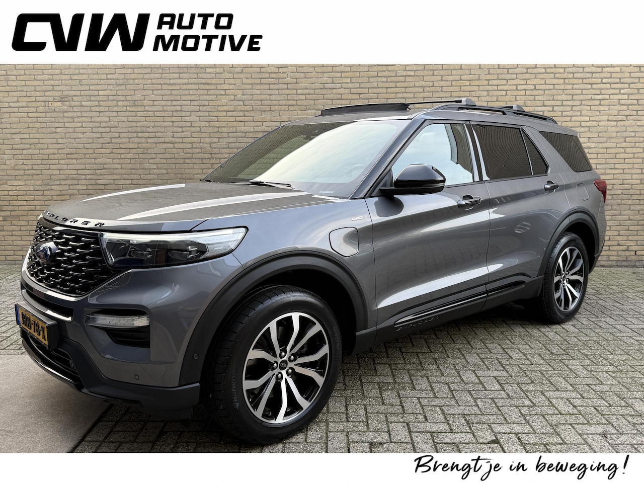 Ford Explorer - 3.0 V6 EcoBoost PHEV 457pk ST-Line | 7-persoons | Panoramadak | Afneembare trekhaak | B&O - AutoWereld.nl