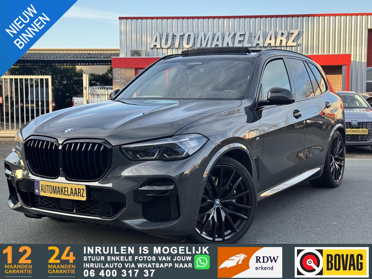BMW X5 - xDrive45e M CARBON SKY HUD B&W VOL - AutoWereld.nl