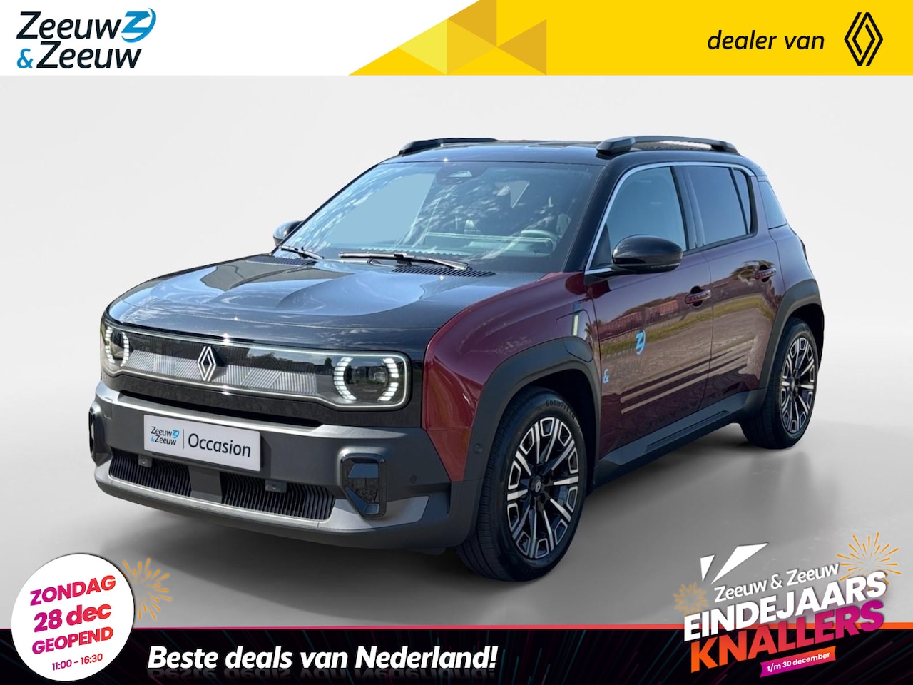 Renault 4 - Comfort Range Iconic 52 kWh Automaat | DEMO | Elektrische Klep | Zwarte Motorkap | Camera - AutoWereld.nl