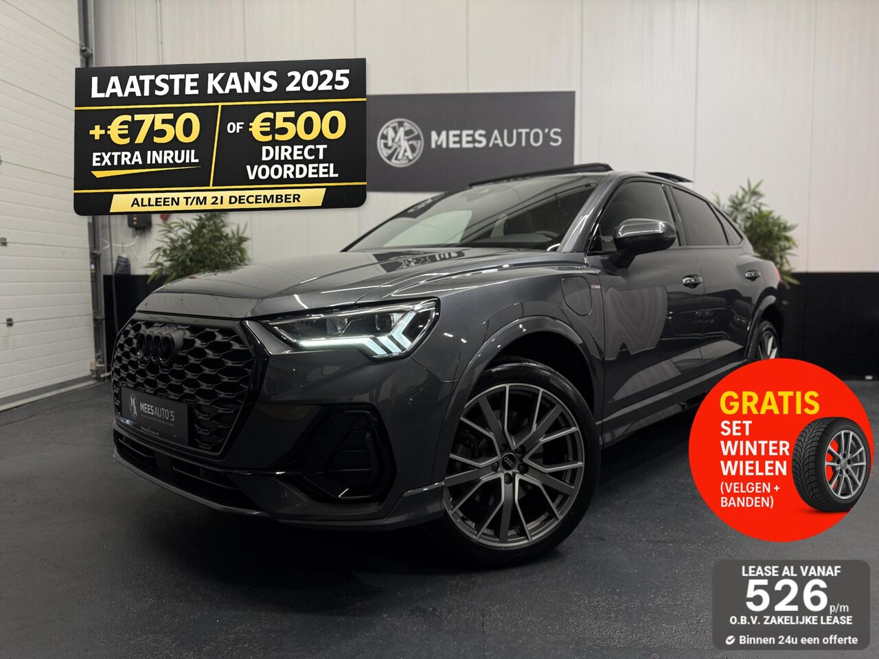 Audi Q3 Sportback - 45 TFSI e S Edition|Pano|Sfeer|Leer|Cam|Ke - AutoWereld.nl