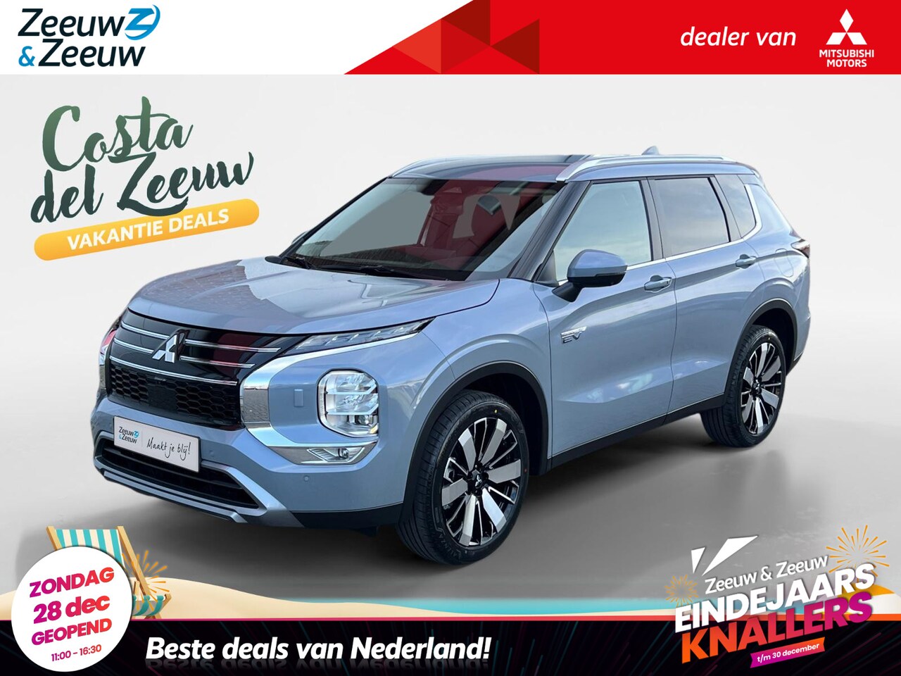 Mitsubishi Outlander - 2.4 PHEV First Edition | 6.000 EURO KORTING | SNEL LEVERBAAR | 8 JAAR GARANTIE | - AutoWereld.nl