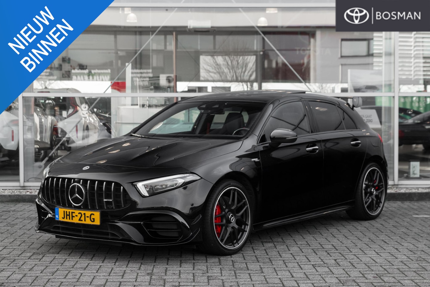Mercedes-Benz A-klasse - AMG 45 S 4MATIC+ PANO|AMBIENT LIGHTNING|SCHAALSTOELEN - AutoWereld.nl