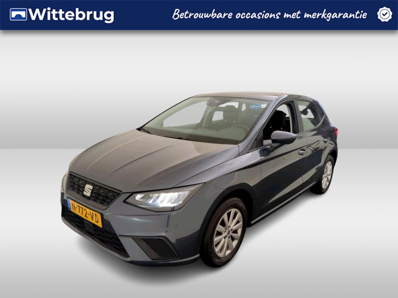 SEAT Ibiza - 1.0 TSI Style / PARK. SENSOREN/ CRUISE/ FULL LINK/ LED/ CLIMA/ 15" LMV - AutoWereld.nl