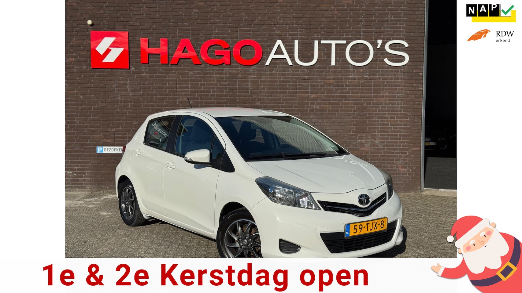 Toyota Yaris - 1.0 VVT-i Aspiration NAVI/AIRCO/CAMERA/APK!/NAP!/GARANTIE! - AutoWereld.nl