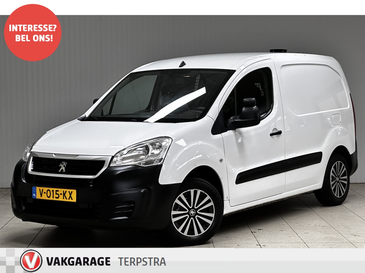 Peugeot Partner - 120 1.6 BlueHDi 100 L1 Premium Pack/ Zij-Schuifdeur rechts/ Navi/ Airco/ Cruise/ Apple Car - AutoWereld.nl